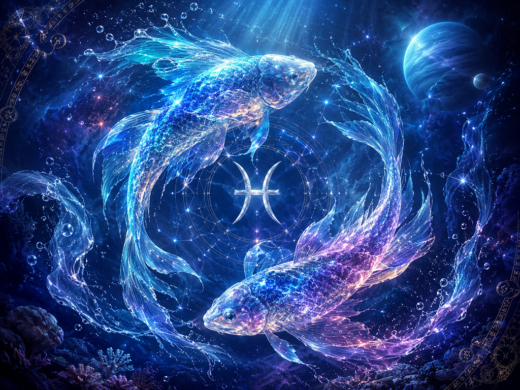 Mystical Pisces Two Fish