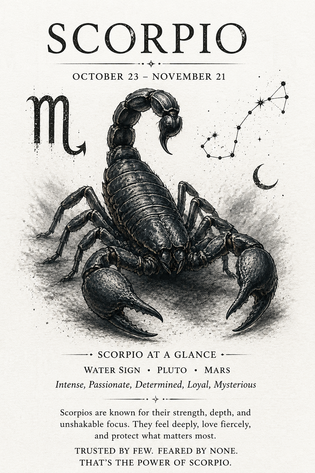 Scorpio TL;DR Card