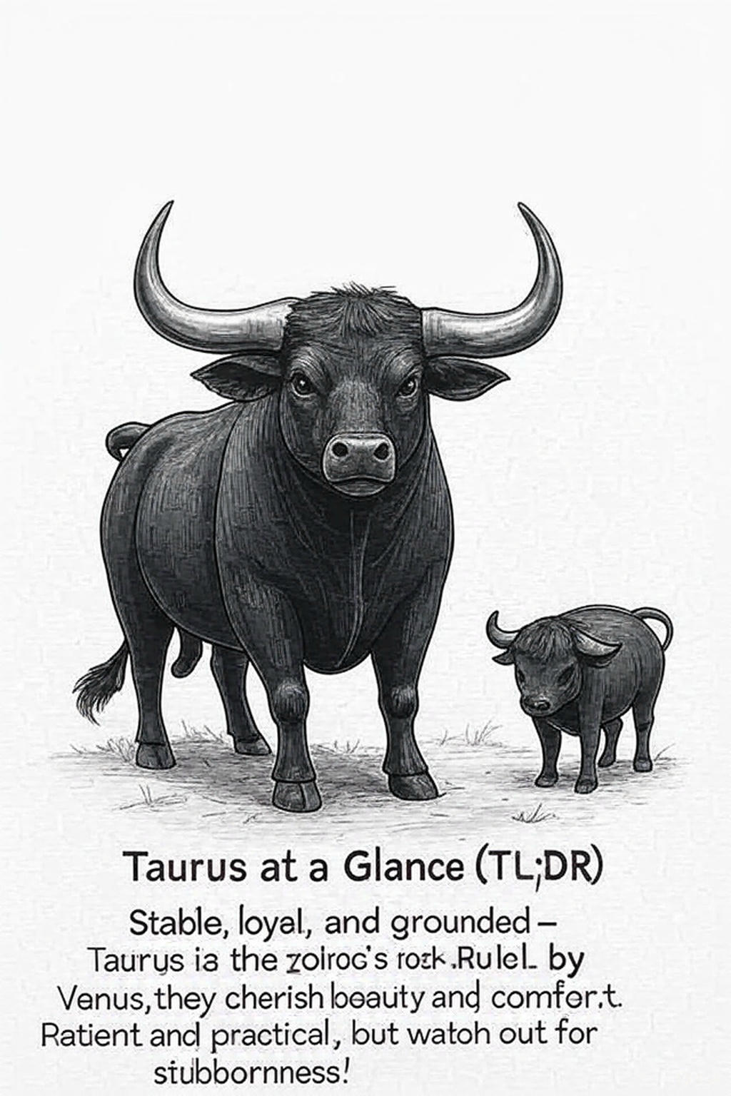 Taurus TL;DR Card
